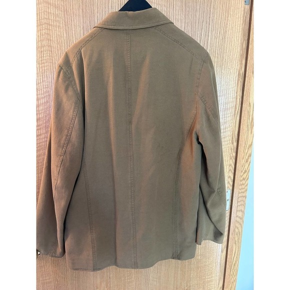 The Territory Ahead Tan three button Sports coat, size M, EUC - Picture 3 of 6
